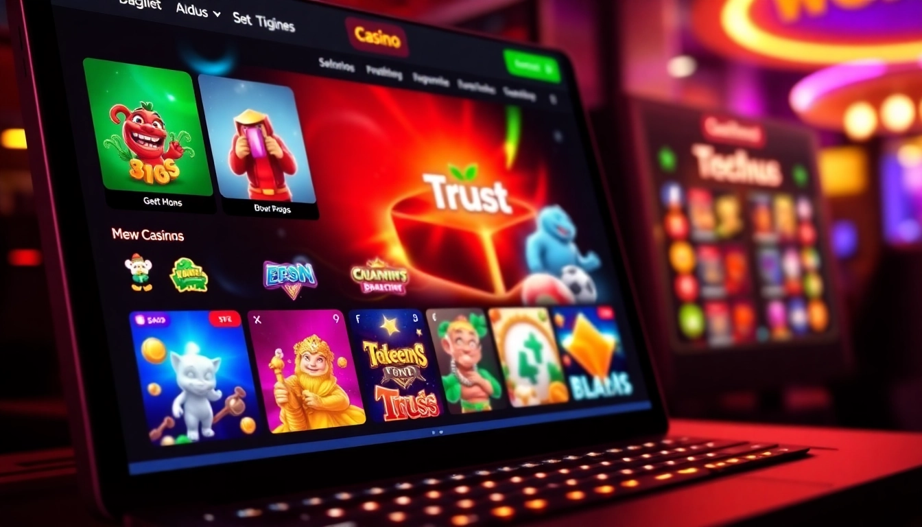An engaging scene showing 789win's online casino platform with live dealer games and diverse betting options, emphasizing trust and variety for players.