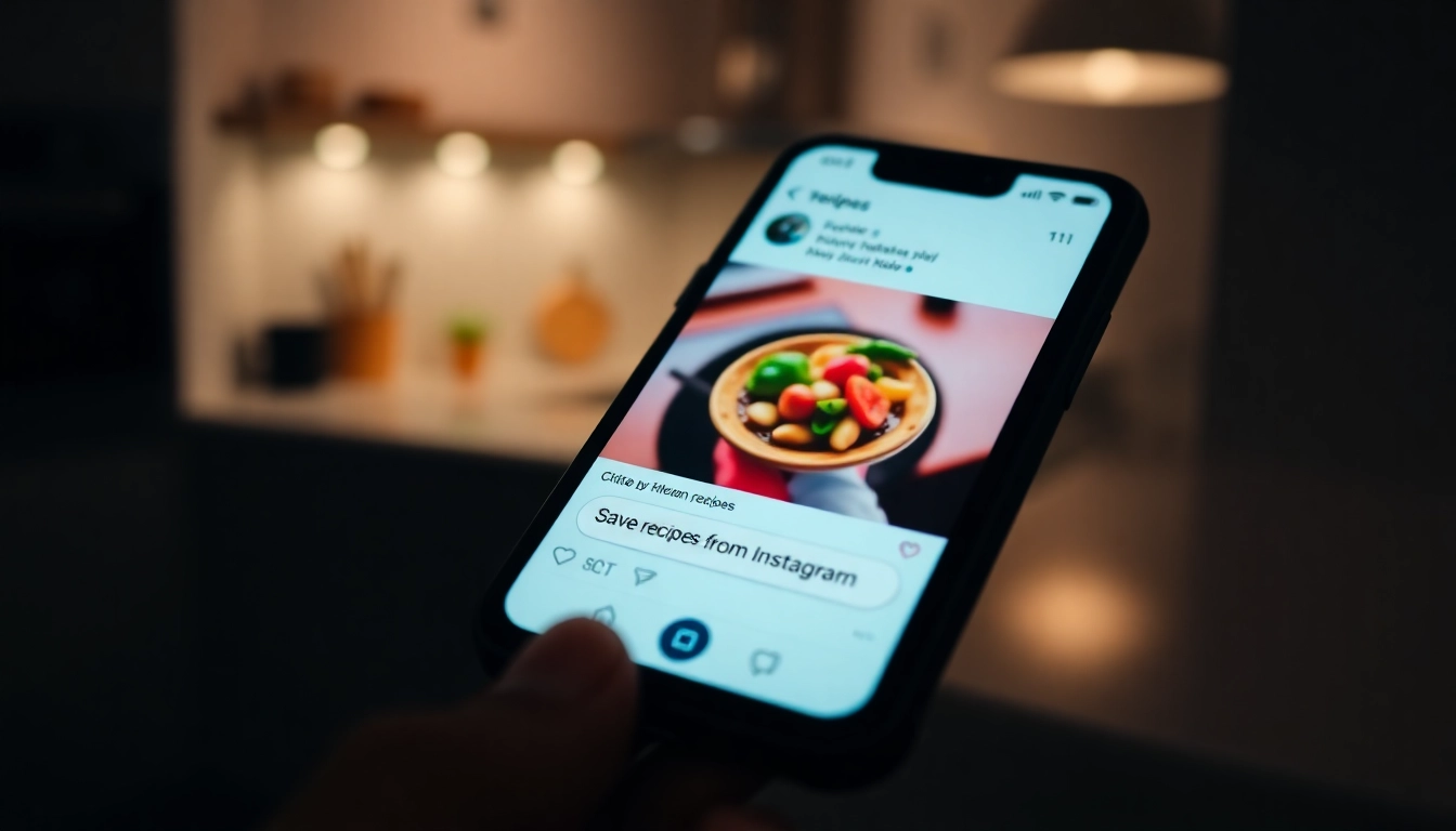 Save recipes from Instagram easily with this user-friendly app capturing social media culinary posts seamlessly.