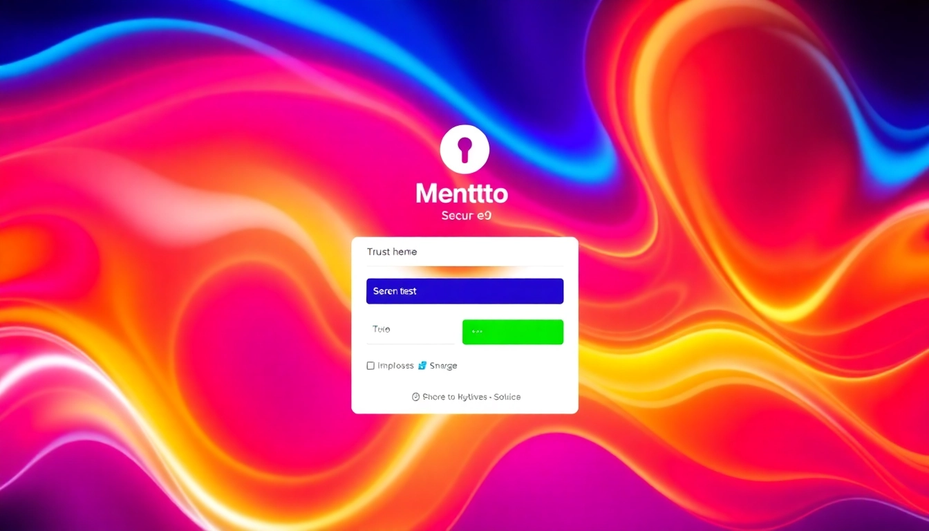 Mentoto login page with secure interface inviting users to access trusted online togel platform seamlessly and confidently.