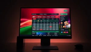 Login page for masuk uustoto showing secure, user-friendly interface with vibrant buttons and betting options for online lottery enthusiasts.