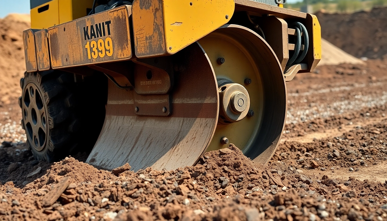 Professionals operating compactors rental equipment to efficiently prepare surfaces for construction projects.