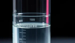 High-quality Caluanie Muelear Oxidize in Canada, showcasing pure, colorless liquid used for metal processing in a laboratory setting.