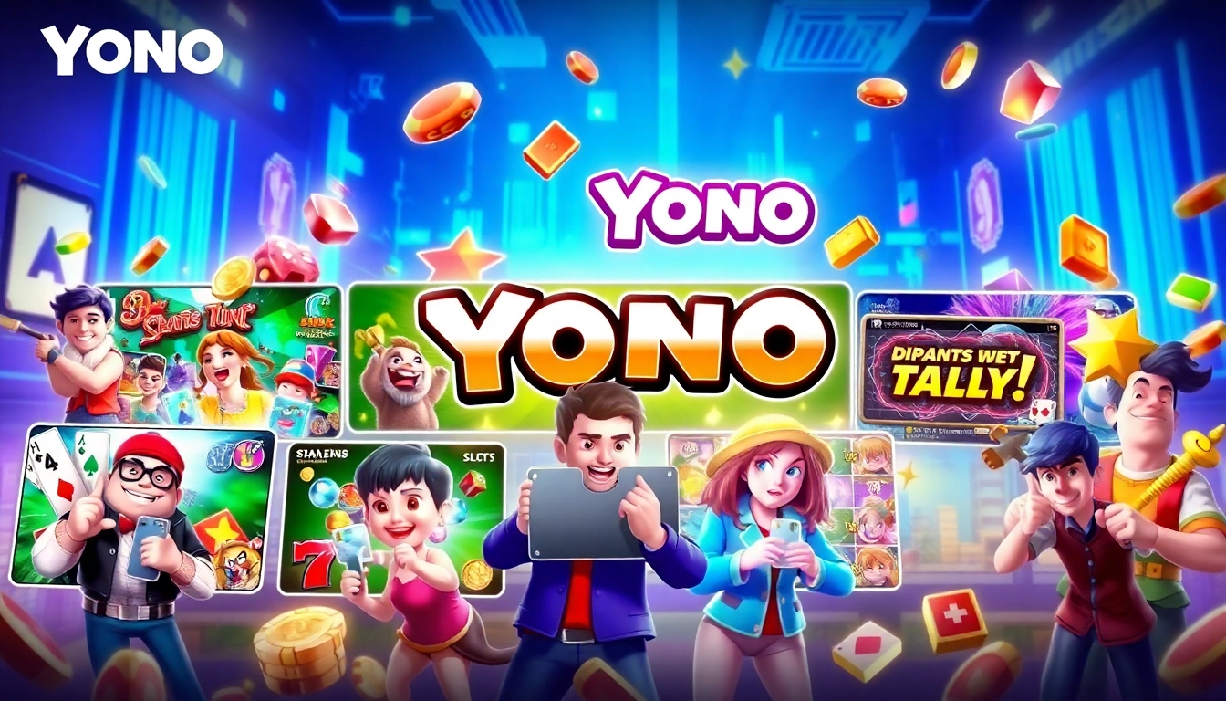 Discover the latest Yono new game with exciting features, colorful graphics, and multiplayer action on mobile devices, attracting players seeking diverse gaming fun.