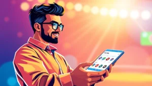 Fairplay online betting platform shown on a mobile screen with sports and casino icons, emphasizing trust and user engagement in Indian online gambling.