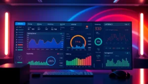 Powerful cs teste interface demonstrating server performance and player latency for gamers and