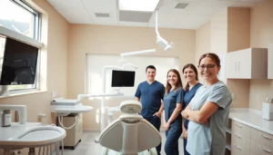 Ventura Bright Dental team providing friendly dental care in a modern, welcoming office environment