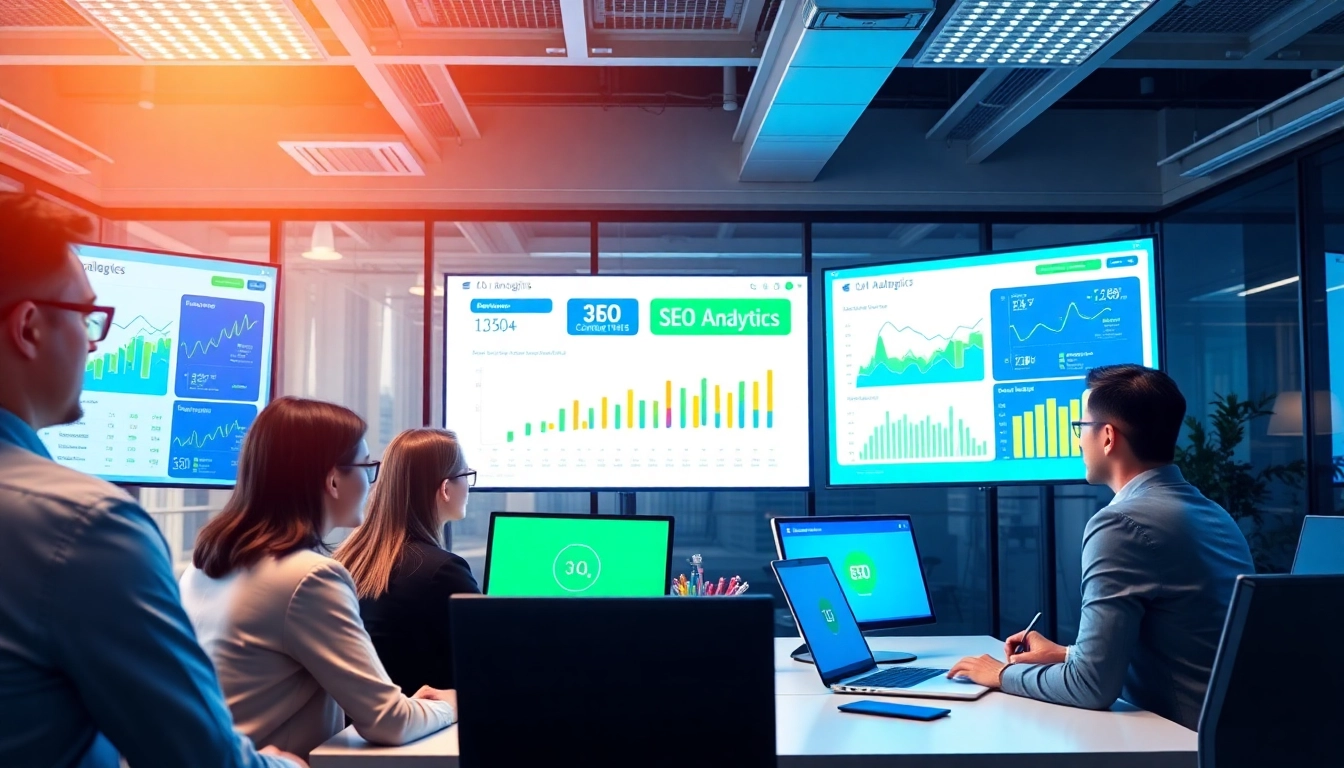 Expert team implementing agency de posicionamiento web strategies to boost business growth and
